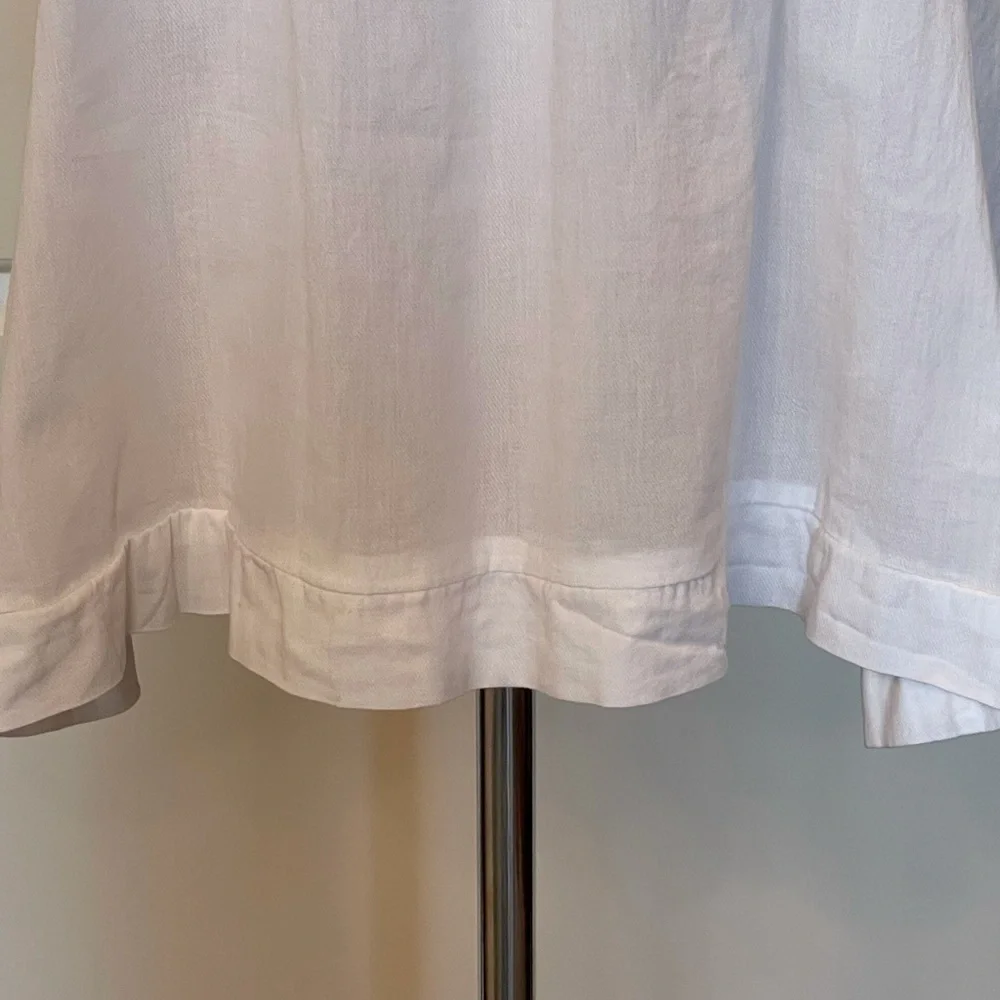 Faithfull The Brand‎ Tilly Top Women 4 White Off The Shoulder Boho Preppy